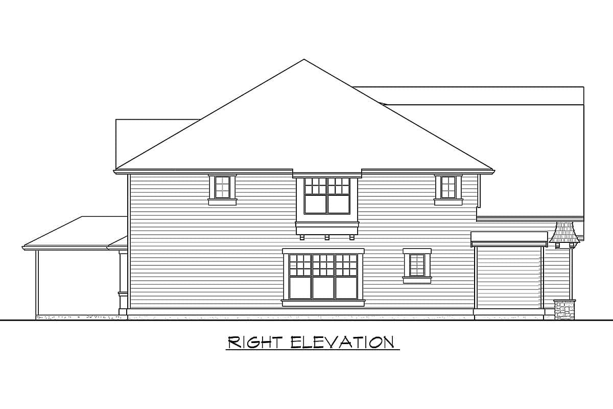 Plan 23689JD: Two Gabled Modern Farmhouse Plan - Image #28 - Country, Farmhouse, New American, Shingle, Traditional