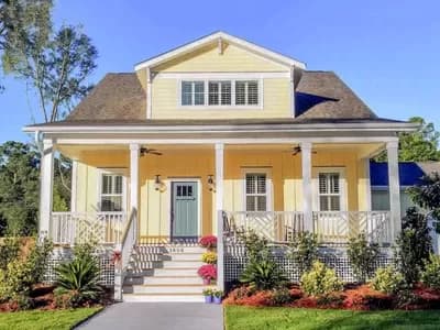Bungalow House Plan with Second Floor Den