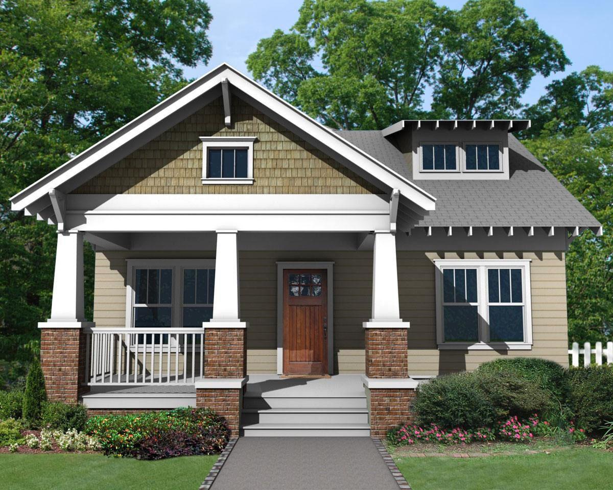 Plan 50162PH: Bungalow House Plan with Porches Front and Back - Image #6 - Bungalow, Cottage, Craftsman, Northwest