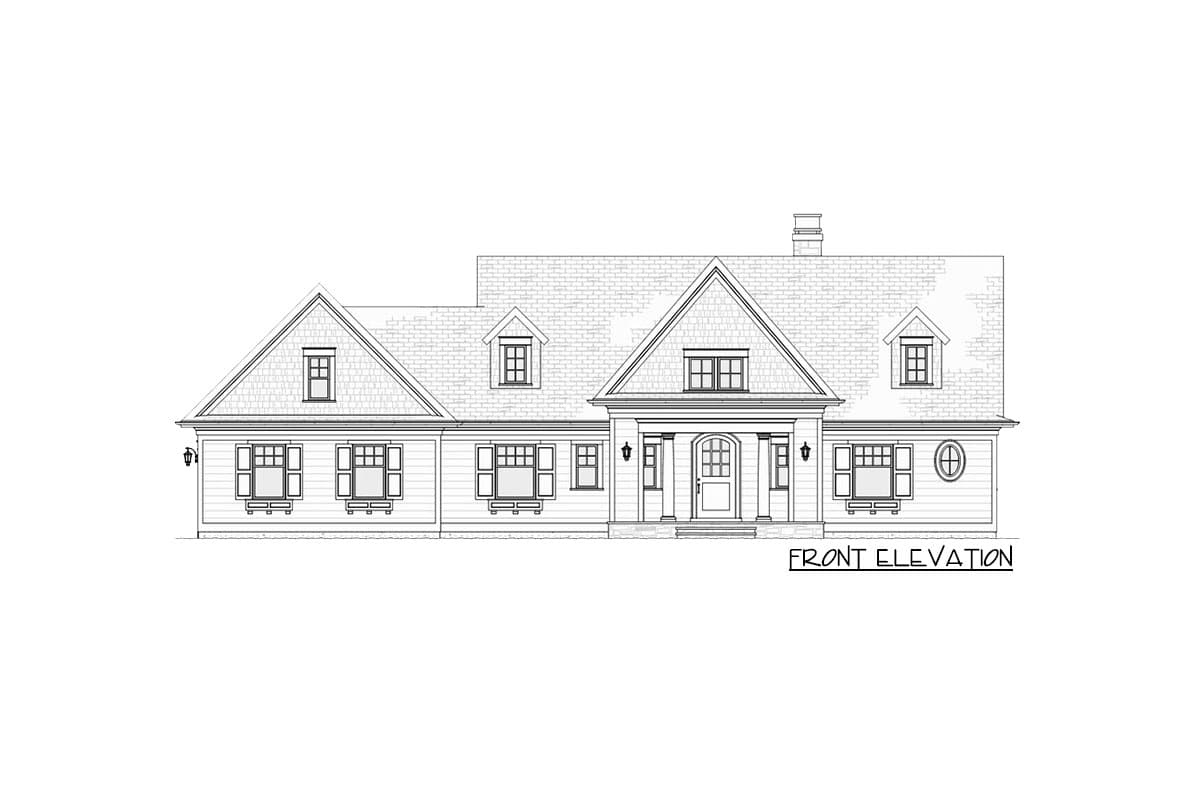Plan 970054VC: Ranch House Plan with Expansion Possibilities - Image #7 - Ranch, Traditional