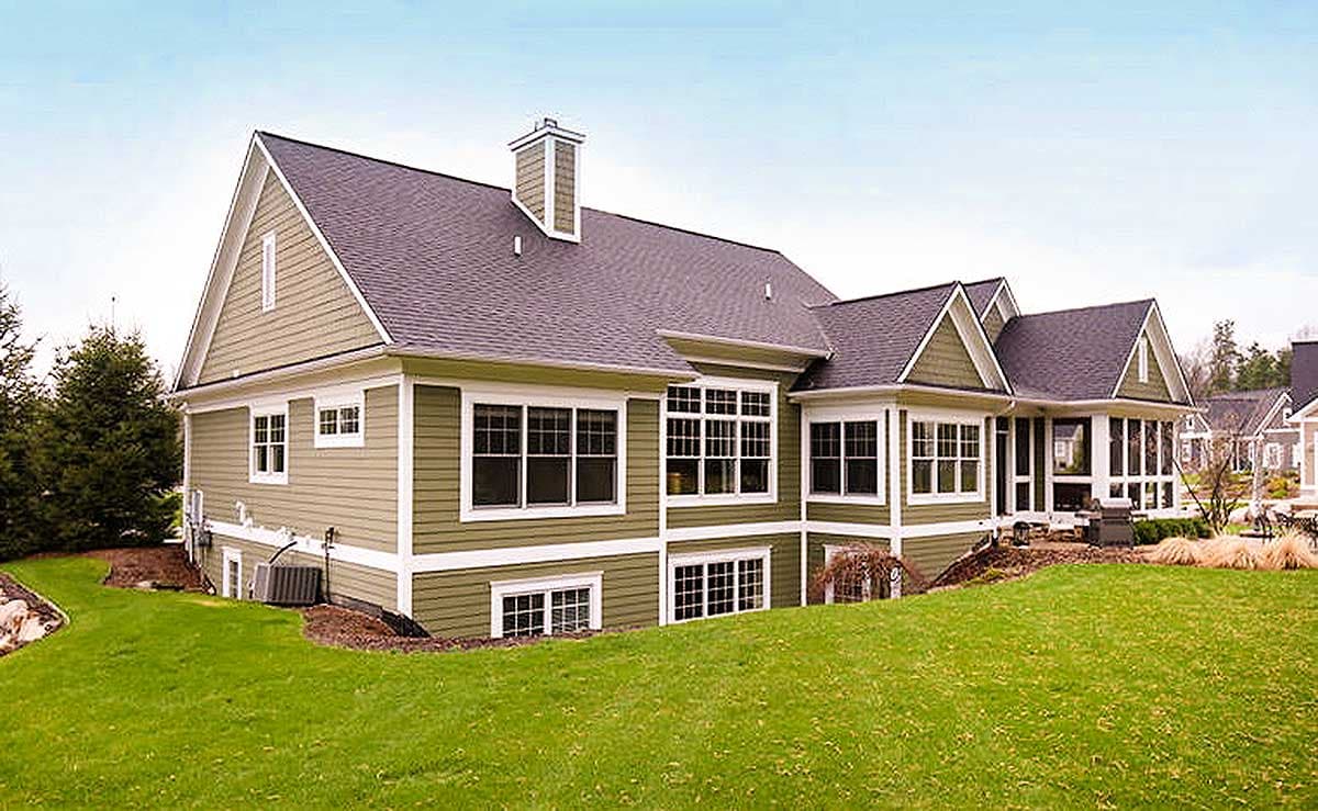 Plan 970054VC: Ranch House Plan with Expansion Possibilities - Image #6 - Ranch, Traditional