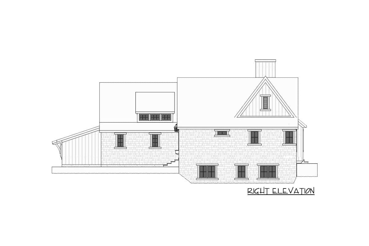 Plan 970053VC: Shingle Style Ranch House Plan with Optional Finished Lower Level - Image #18 - Cape Cod, New American, Ranch, Shingle, Traditional