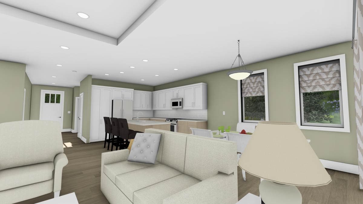 Plan 64437SC: Cozy Bungalow with Optional Finished Lower Level - Image #9 - Bungalow, Craftsman