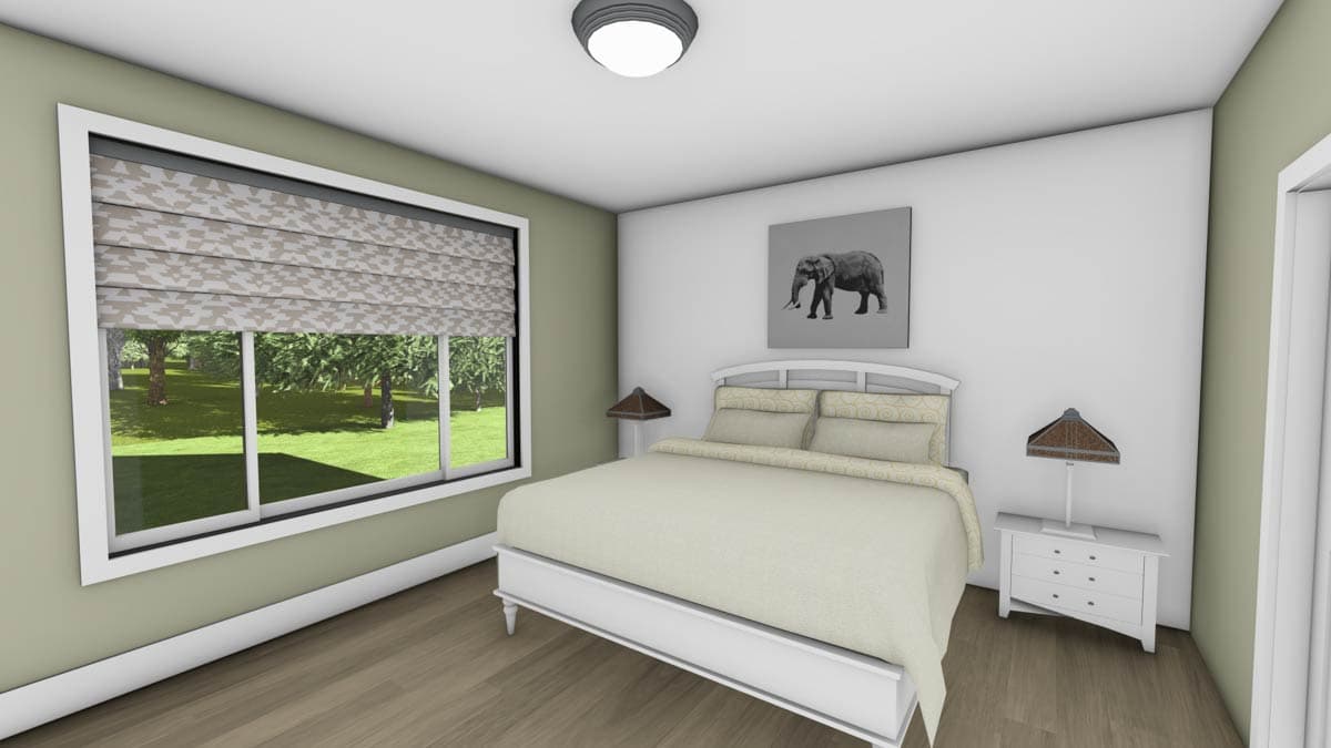 Plan 64437SC: Cozy Bungalow with Optional Finished Lower Level - Image #10 - Bungalow, Craftsman