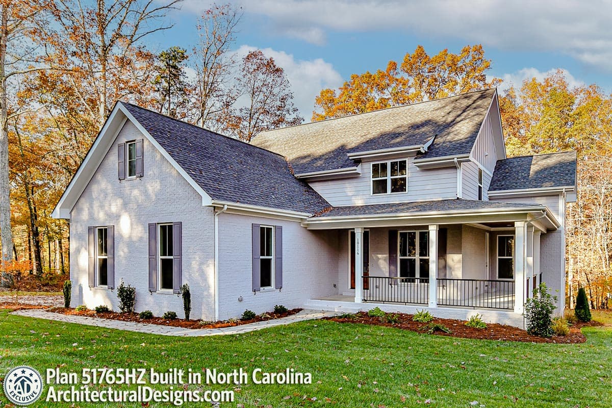 Plan 51765HZ: Exclusive Modern Farmhouse Plan with Flexible Upstairs - Image #7 - Country, Farmhouse, Modern Farmhouse, Southern, Traditional