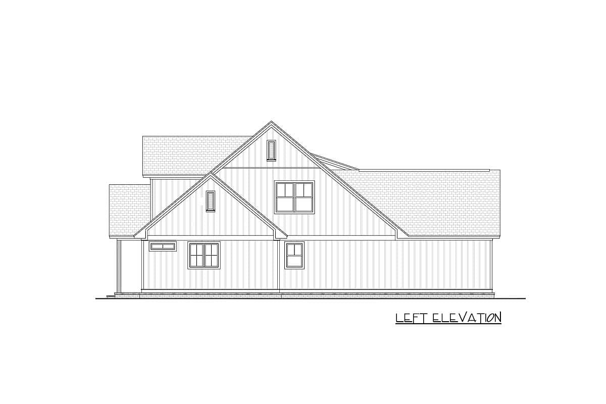 Plan 51765HZ: Exclusive Modern Farmhouse Plan with Flexible Upstairs - Image #10 - Country, Farmhouse, Modern Farmhouse, Southern, Traditional