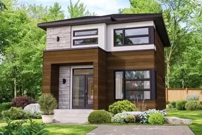 Compact Two-Story Northwest House Plan