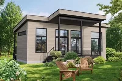 Modern Tiny House Plan