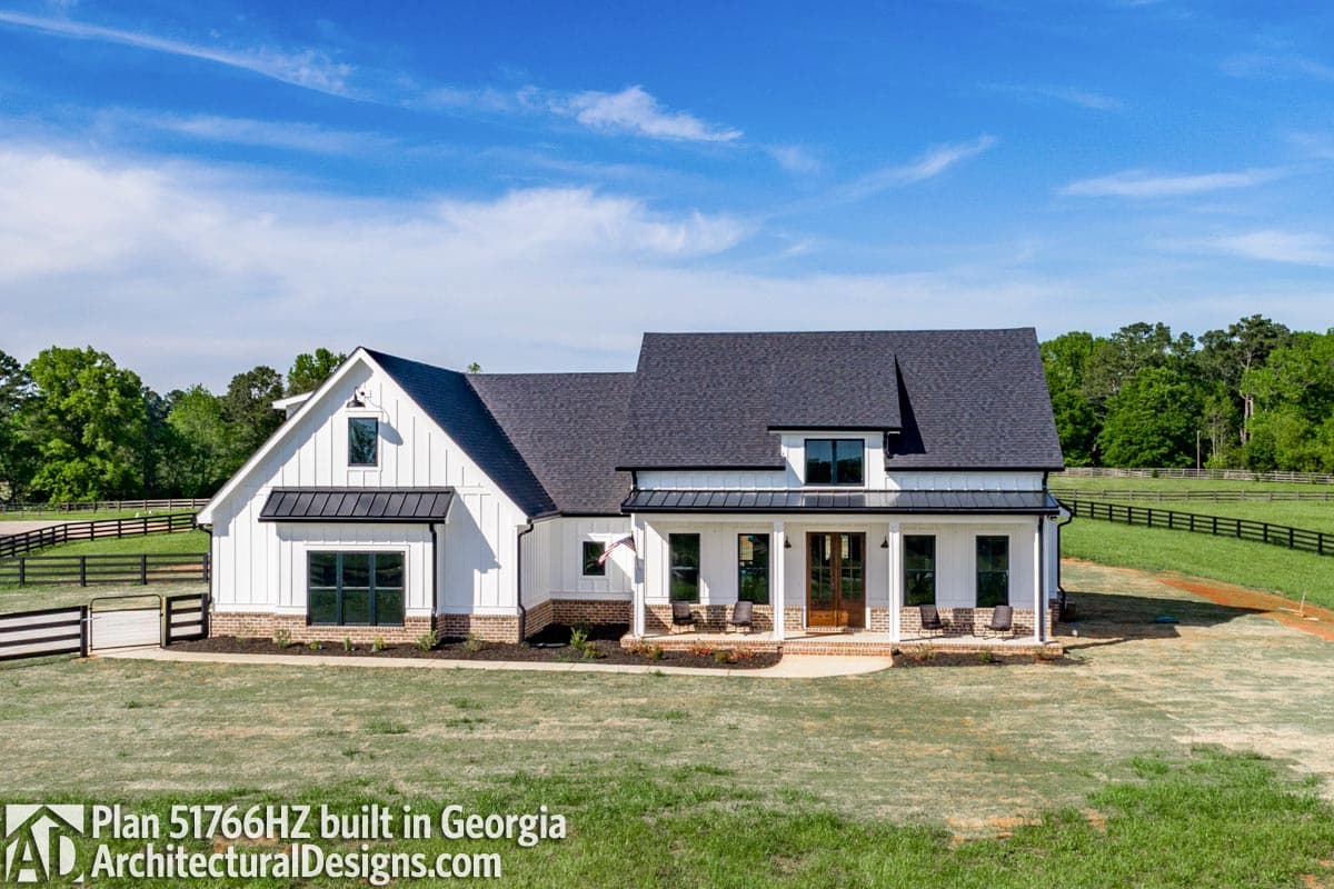 build gallery item - Exclusive House Plan 51766HZ comes to life in Georgia (again!)