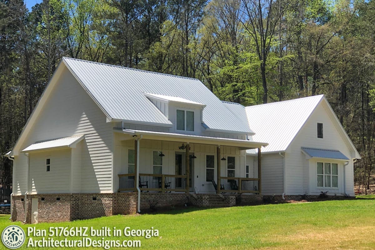 build gallery item - Exclusive Modern Farmhouse Plan 51766HZ comes to life in Georgia