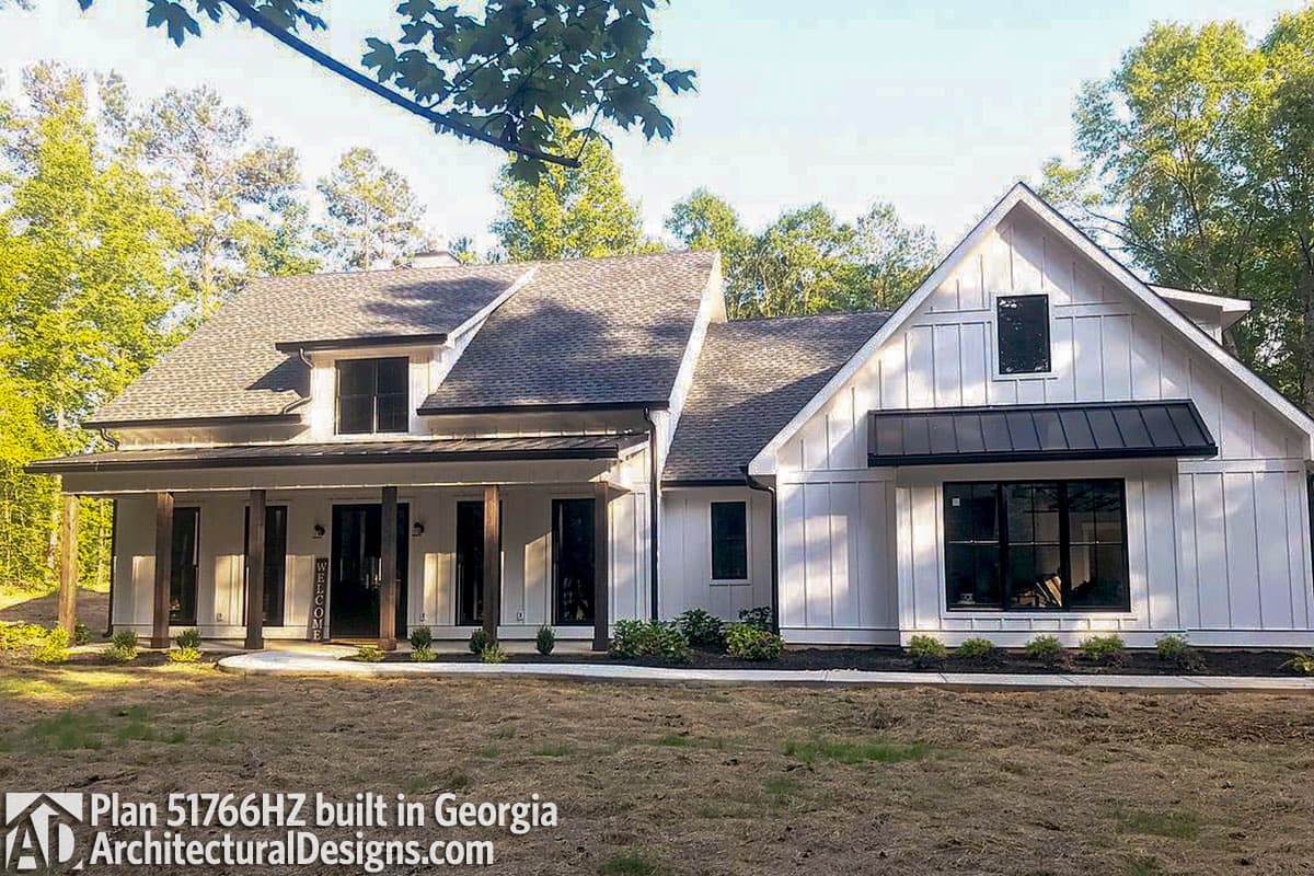 Plan 51766HZ: Mid-Size Exclusive Modern Farmhouse Plan - 2304 Sq Ft - Image #16 - Country, Craftsman, Farmhouse, Modern Farmhouse, New American, Traditional