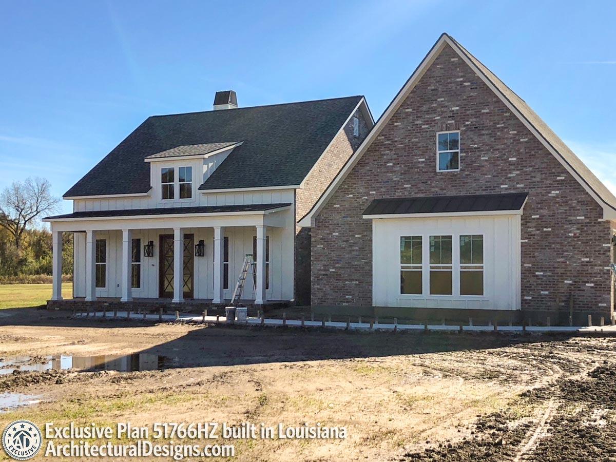 build gallery item - Exclusive Modern Farmhouse 51766HZ comes to life in Louisiana