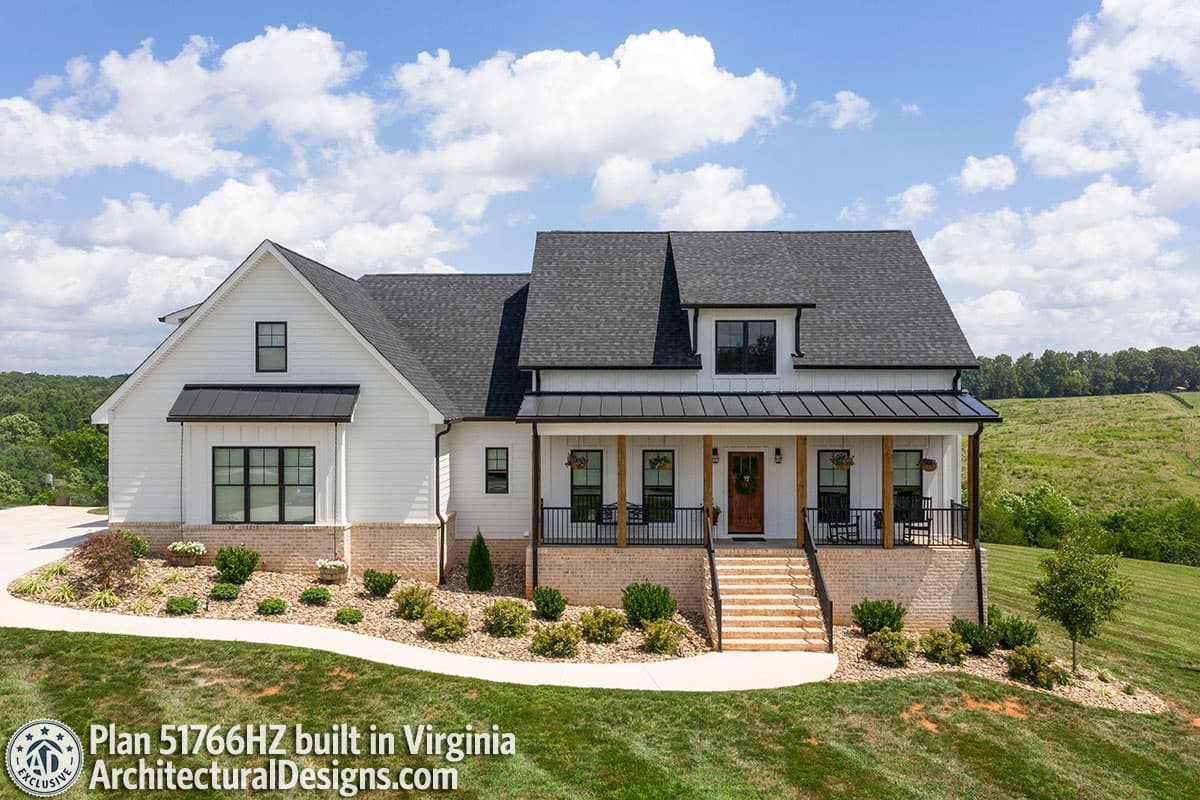 build gallery item - Exclusive House Plan 51766HZ comes to life in Virginia