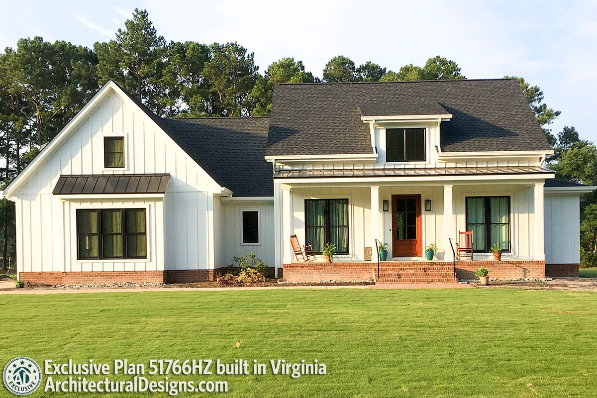 Plan 51766HZ: Mid-Size Exclusive Modern Farmhouse Plan - 2304 Sq Ft - Image #25 - Country, Craftsman, Farmhouse, Modern Farmhouse, New American, Traditional