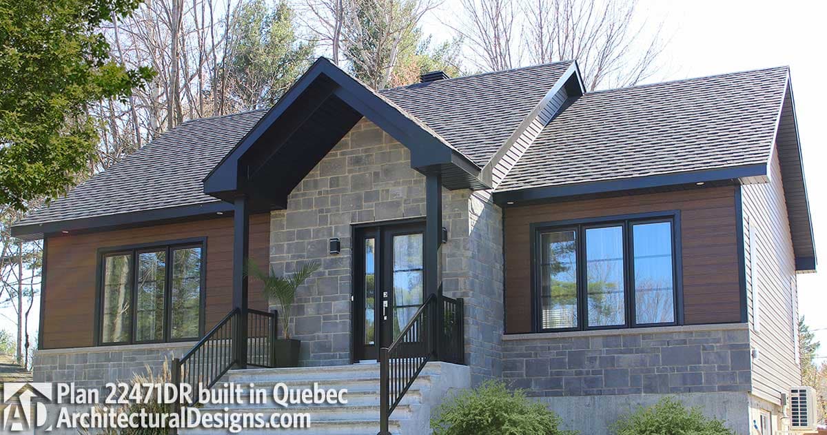 build gallery item - House Plan 22471DR Comes To Life In Quebec!