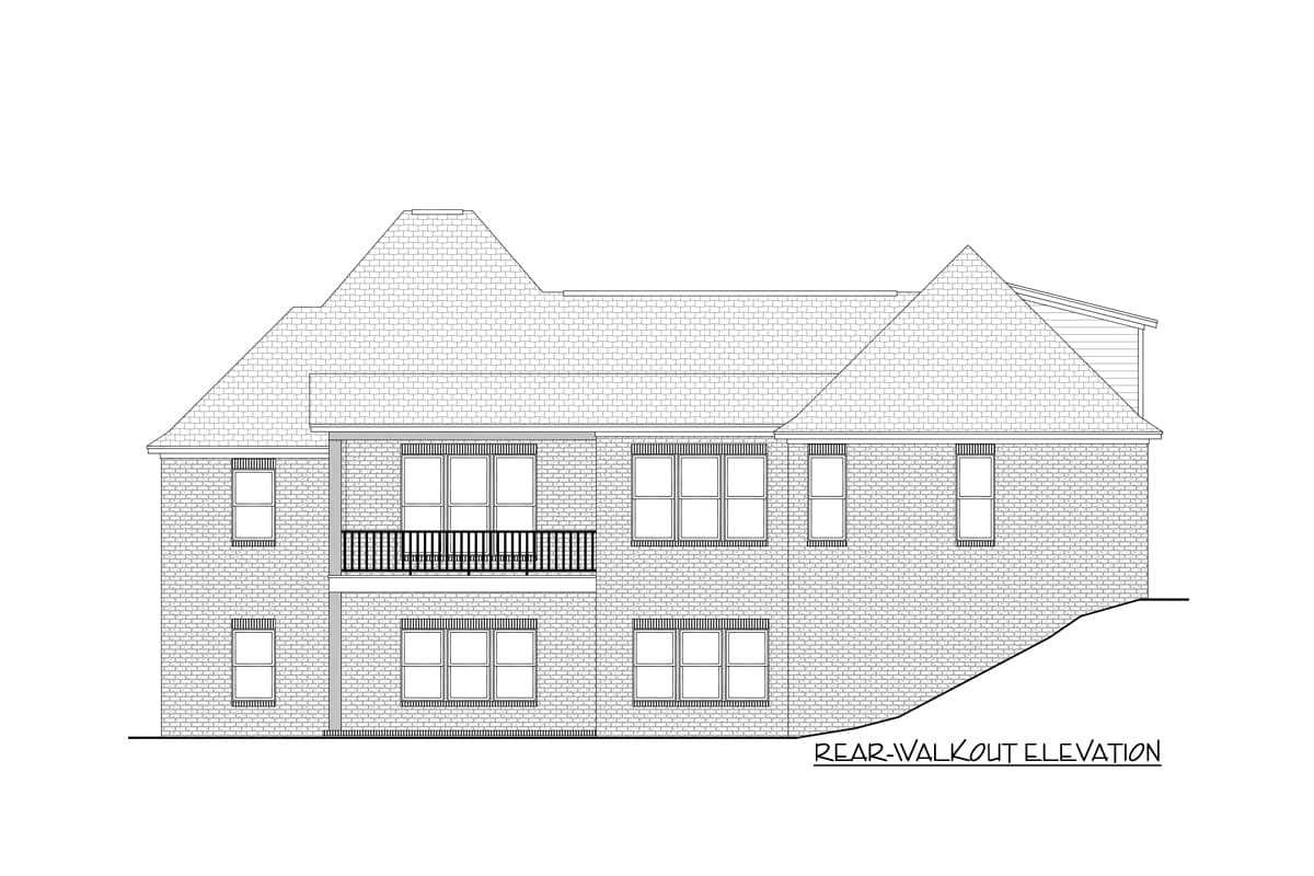 Plan 51768HZ: Exclusive Charming French Country House Plan With Optional Bonus Room - Image #39 - Acadian, French Country, Louisiana-Style, Southern, Traditional
