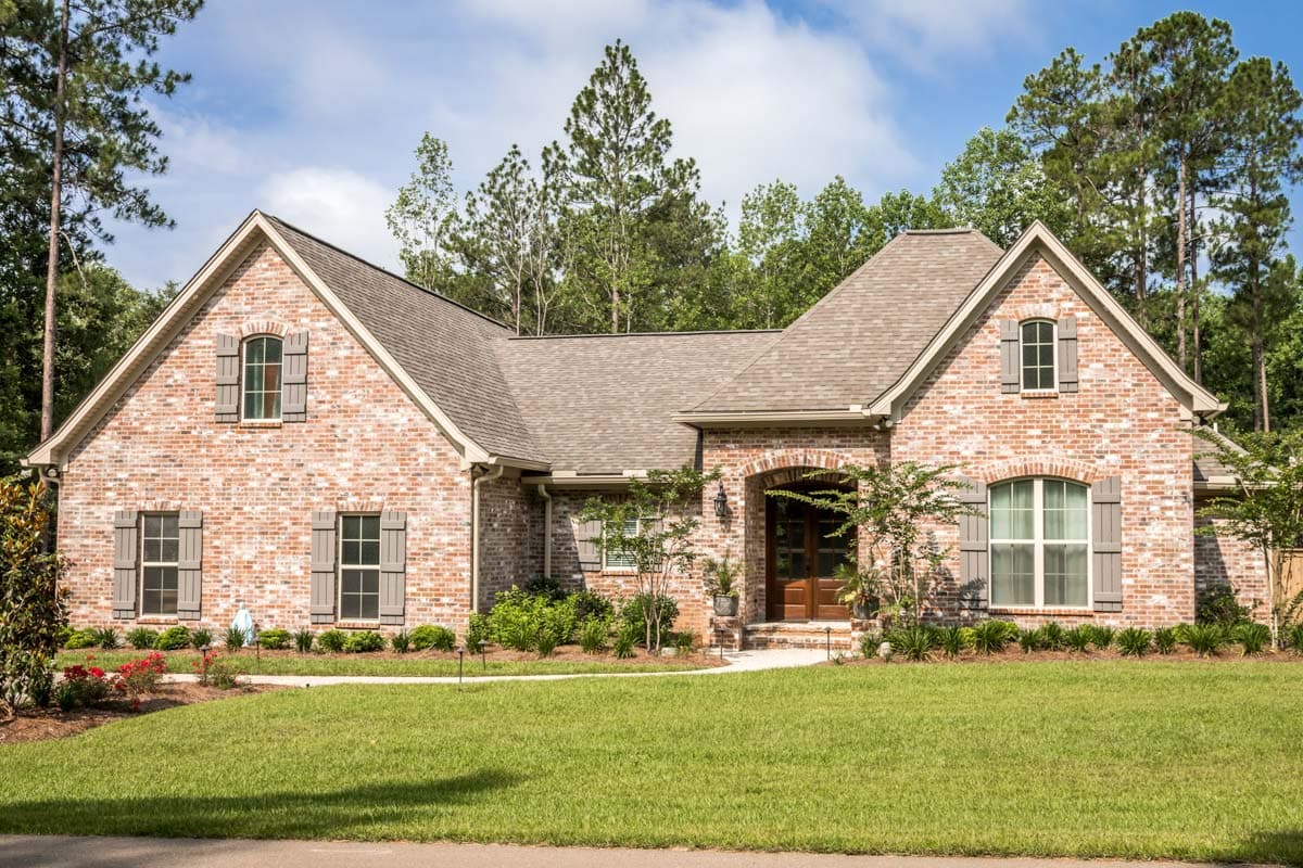 Plan 51768HZ: Exclusive Charming French Country House Plan With Optional Bonus Room - Image #5 - Acadian, French Country, Louisiana-Style, Southern, Traditional