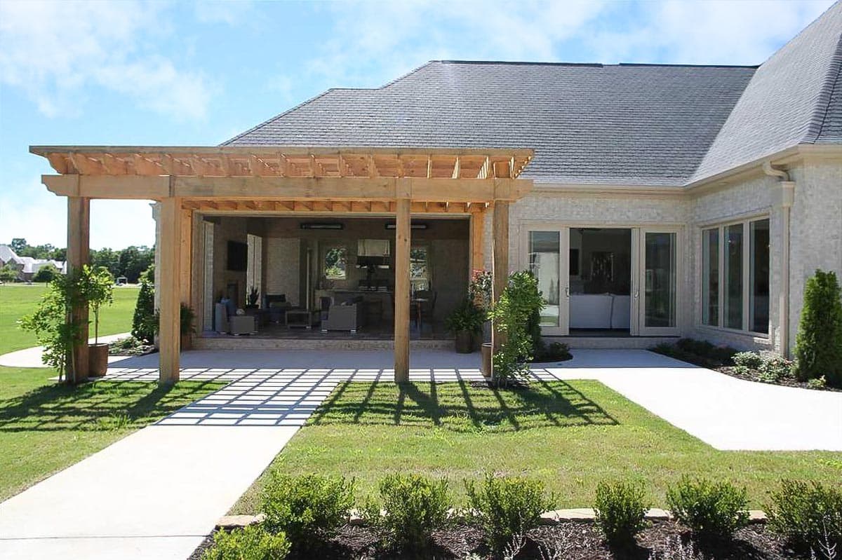 Plan 70558MK: Grand One Level European House Plan - Image #38 - European, Traditional