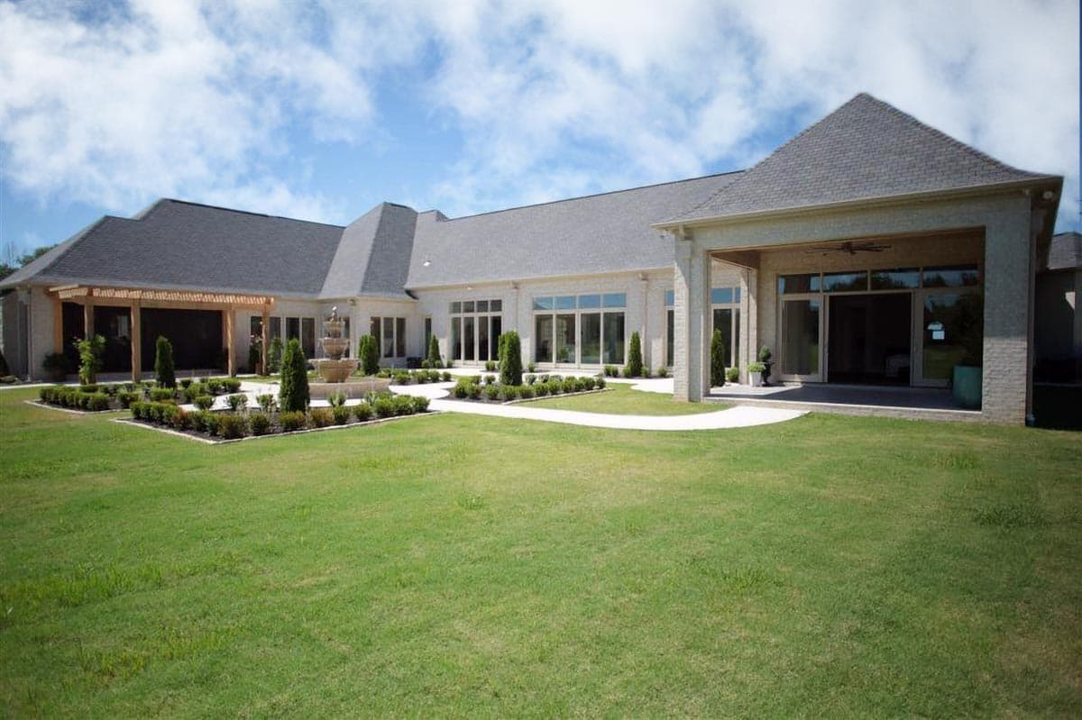 Plan 70558MK: Grand One Level European House Plan - Image #41 - European, Traditional