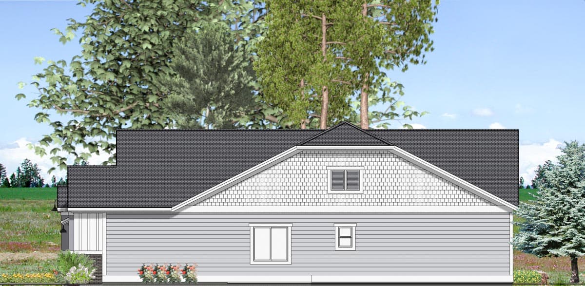 Plan 64439SC: Cozy Bungalow House Plan - 1760 Sq Ft - Image #6 - Bungalow, Craftsman, Northwest