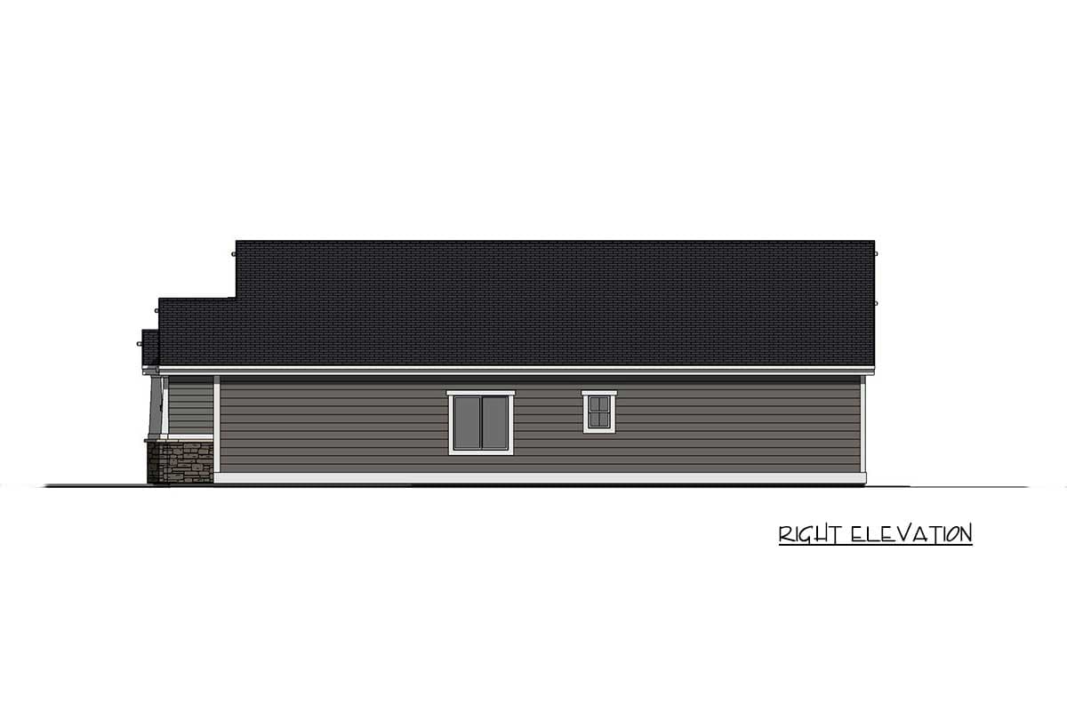 Plan 64440SC: Cozy Bungalow House Plan - 1760 Sq Ft - Image #9 - Bungalow, Craftsman, Northwest