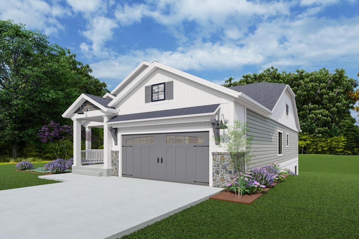 Plan 64441SC: Expandable Bungalow House Plan - 1807 Sq Ft - Image #10 - Bungalow, Craftsman, Northwest