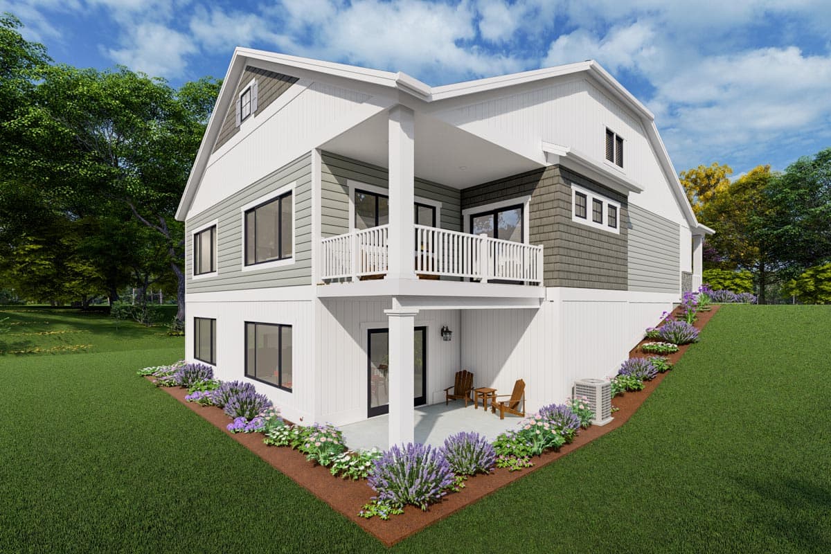 Plan 64441SC: Expandable Bungalow House Plan - 1807 Sq Ft - Image #7 - Bungalow, Craftsman, Northwest