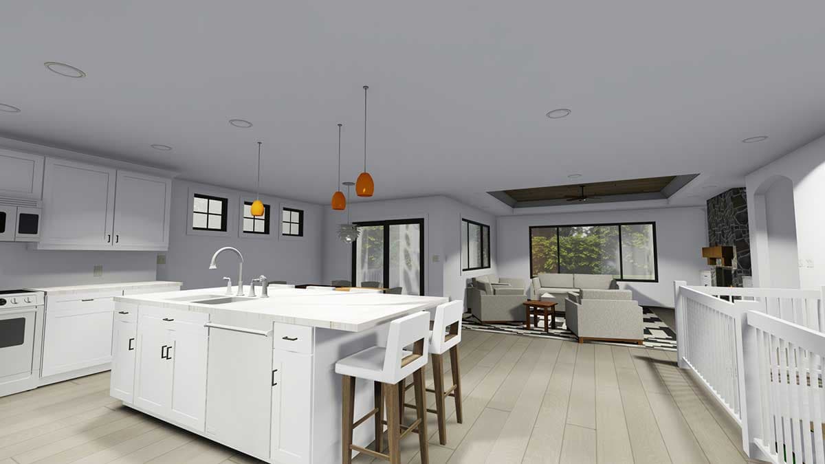 Plan 64441SC: Expandable Bungalow House Plan - 1807 Sq Ft - Image #12 - Bungalow, Craftsman, Northwest