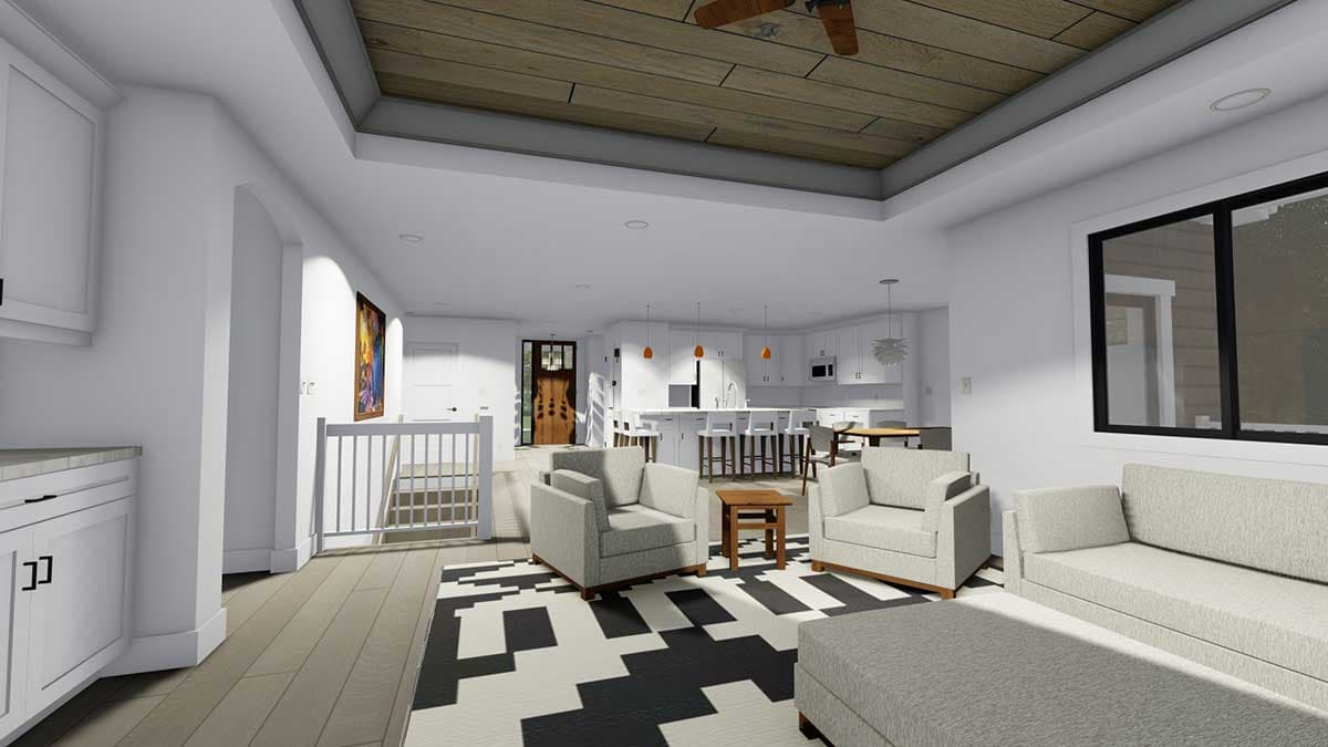 Plan 64441SC: Expandable Bungalow House Plan - 1807 Sq Ft - Image #13 - Bungalow, Craftsman, Northwest