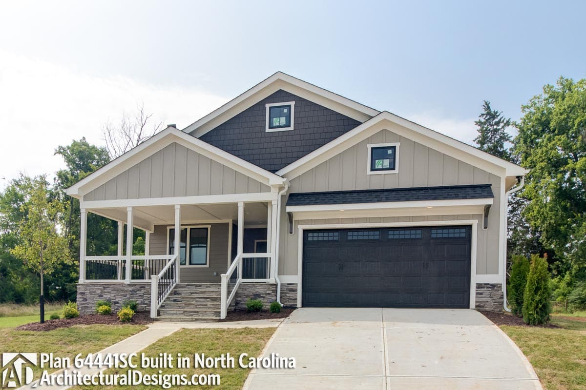 Plan 64441SC: Expandable Bungalow House Plan - 1807 Sq Ft - Image #4 - Bungalow, Craftsman, Northwest