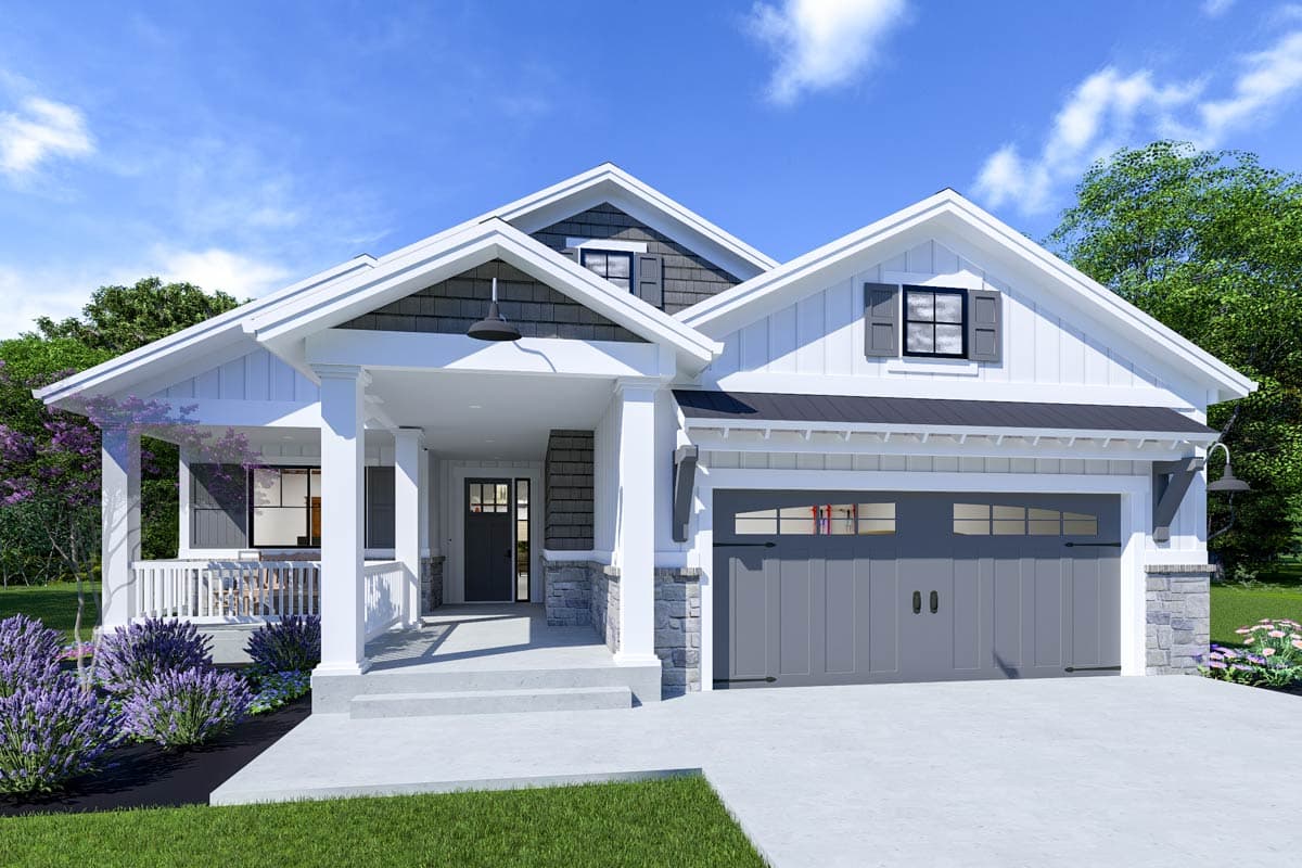 Plan 64441SC: Expandable Bungalow House Plan - 1807 Sq Ft - Image #18 - Bungalow, Craftsman, Northwest