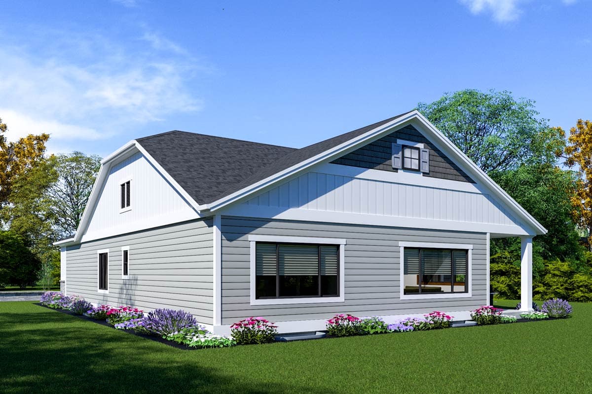 Plan 64441SC: Expandable Bungalow House Plan - 1807 Sq Ft - Image #20 - Bungalow, Craftsman, Northwest
