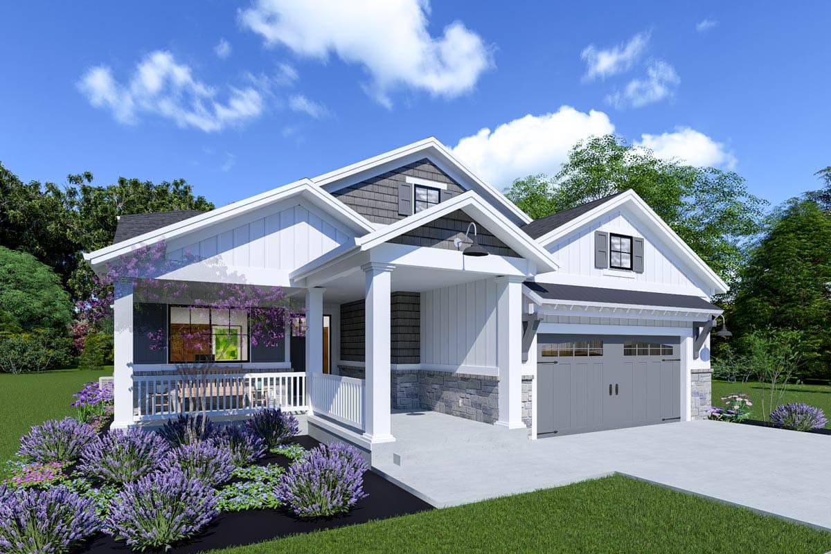 Plan 64441SC: Expandable Bungalow House Plan - 1807 Sq Ft - Image #19 - Bungalow, Craftsman, Northwest