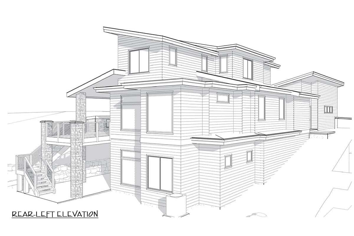 Plan 85191MS: Dramatic Modern House Plan - Image #16 - Contemporary, Mid Century Modern, Modern, Northwest