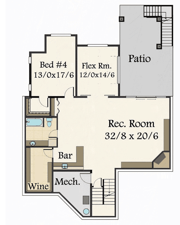 Plan 85191MS: Dramatic Modern House Plan - Floor Plan - Optional Finished Lower Level - Contemporary, Mid Century Modern, Modern, Northwest