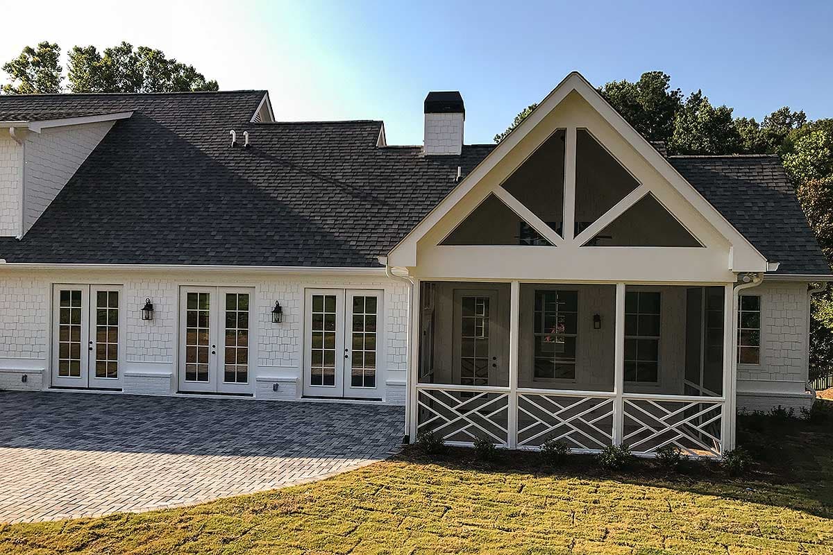 Plan 24374TW: Country Craftsman with Vaulted Interior and French Door Foyer - Image #19 - Country, Craftsman, New American