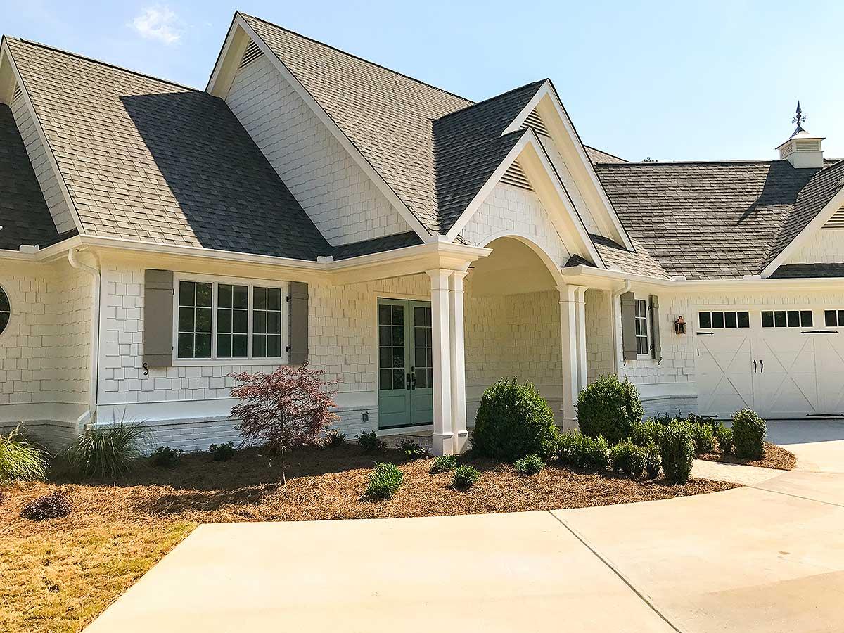 Plan 24374TW: Country Craftsman with Vaulted Interior and French Door Foyer - Image #10 - Country, Craftsman, New American