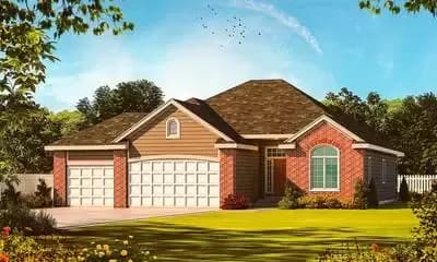 2 Bed House Plan with Sunroom