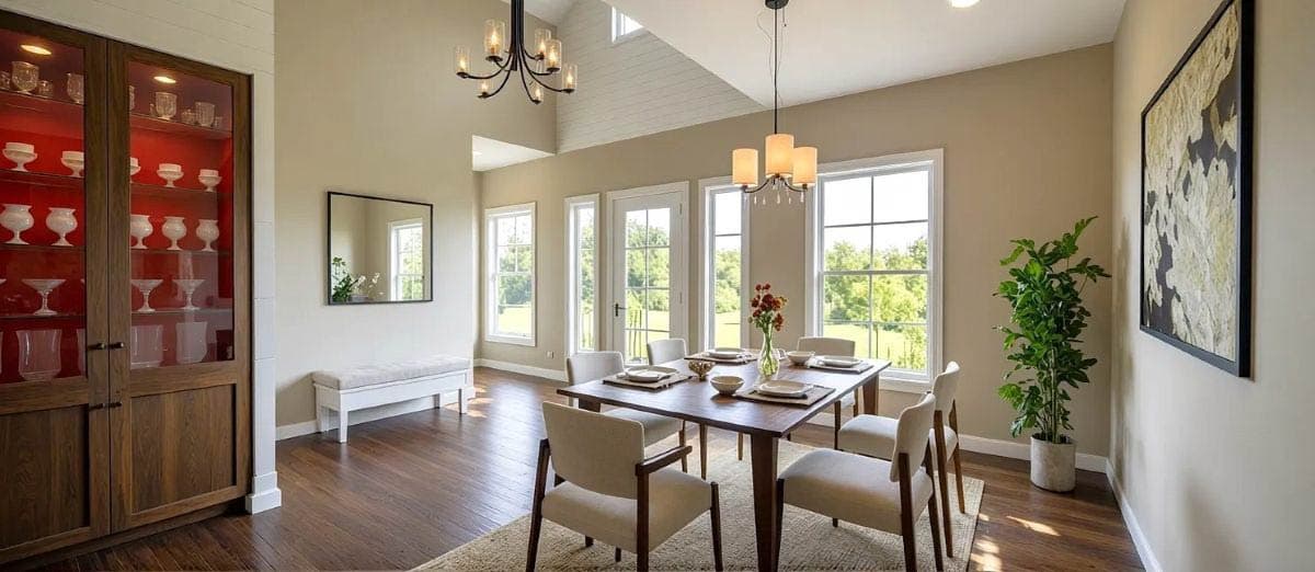 Plan 28914JJ: Splendid Country Farmhouse Home Plan - 1667 Sq Ft - Image #5 - Country, Farmhouse, New American, Ranch, Southern