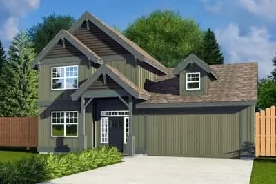 3 Bed 1816 Square Foot Craftsman Home Plan
