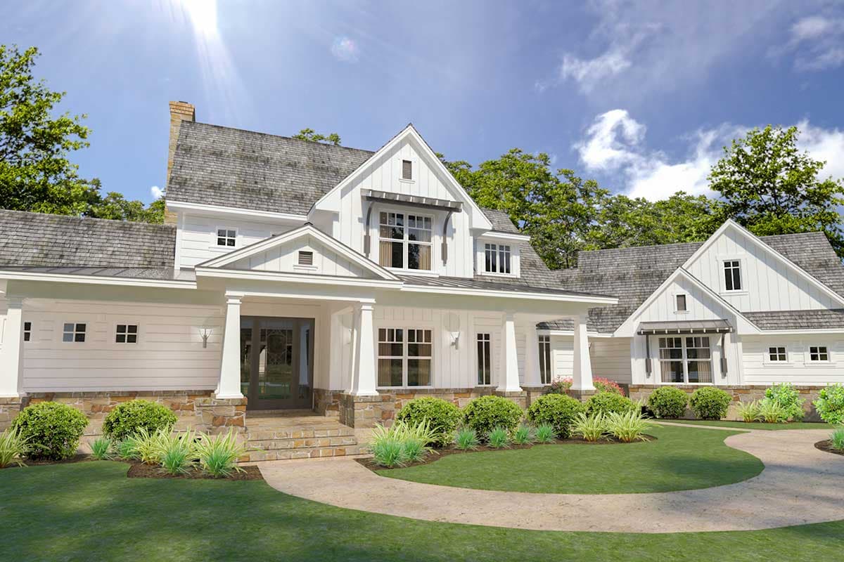 Plan 16898WG: Flexible Farmhouse with Loads of Outdoor Living - 2396 Sq Ft - Image #14 - Country, Craftsman, Farmhouse, Modern Farmhouse, New American
