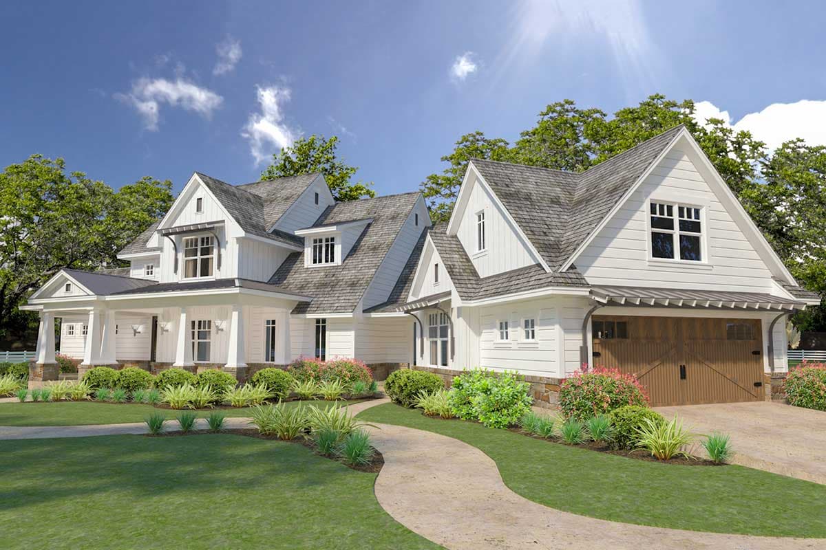 Plan 16898WG: Flexible Farmhouse with Loads of Outdoor Living - 2396 Sq Ft - Image #12 - Country, Craftsman, Farmhouse, Modern Farmhouse, New American