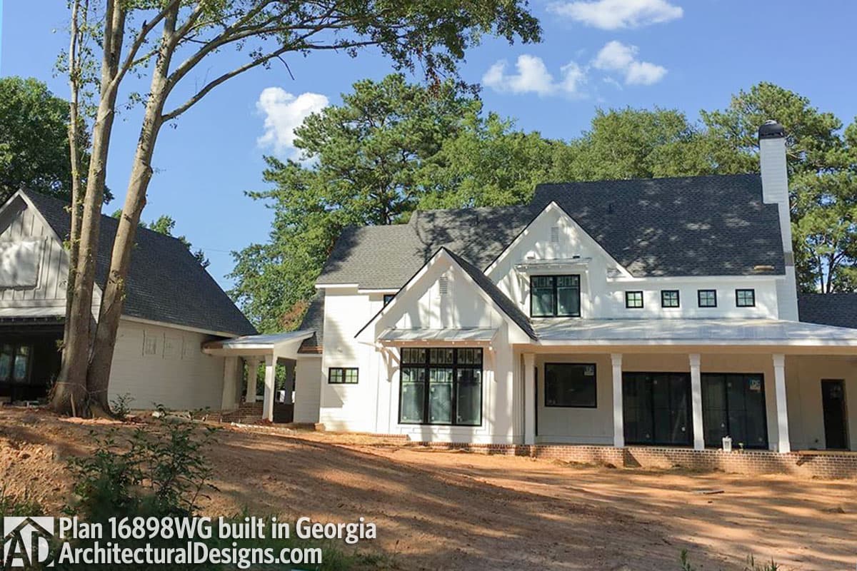 build gallery item - House Plan 16898WG comes to life in Georgia