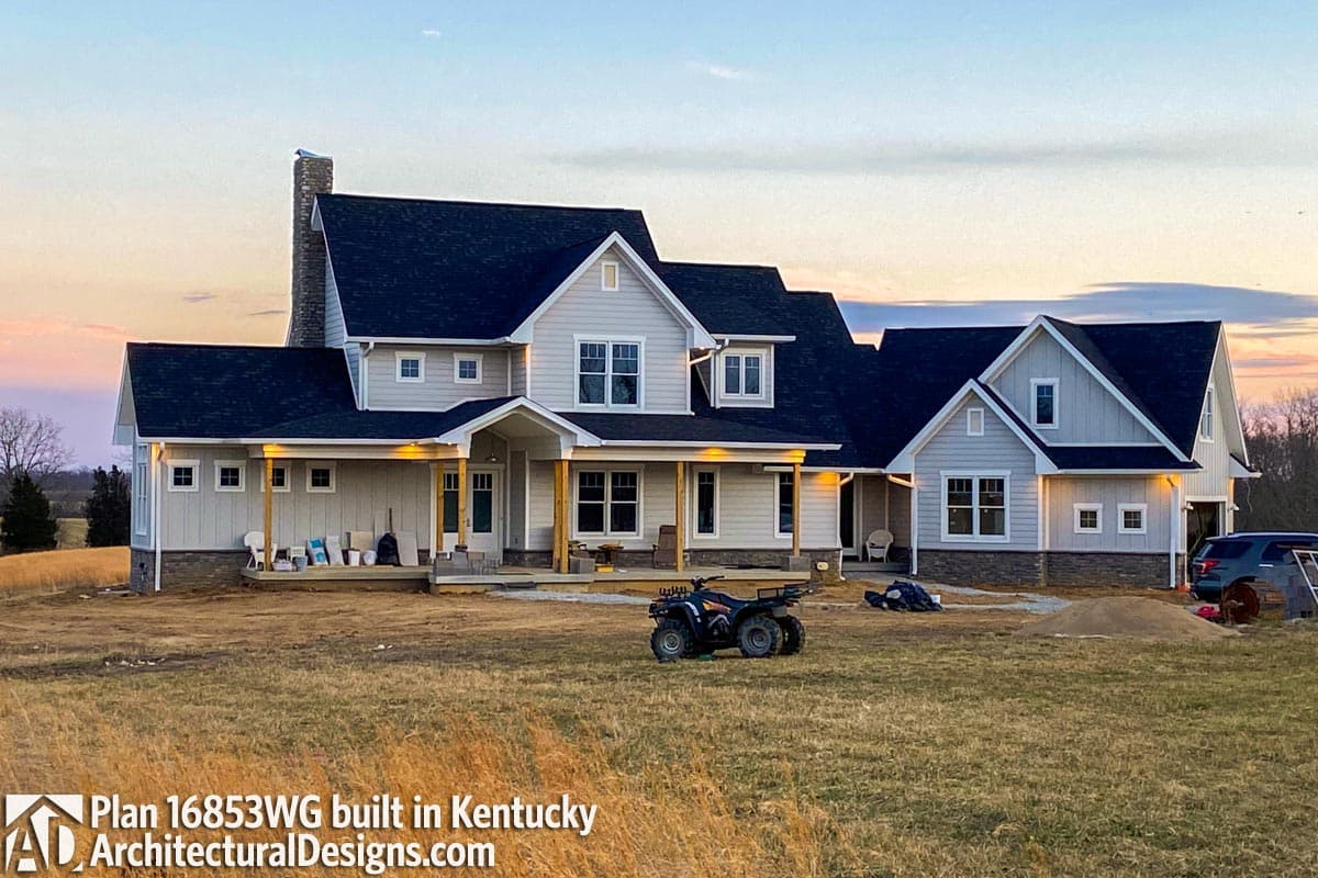 Plan 16898WG: Flexible Farmhouse with Loads of Outdoor Living - 2396 Sq Ft - Image #5 - Country, Craftsman, Farmhouse, Modern Farmhouse, New American