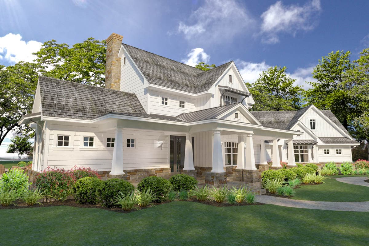 Plan 16898WG: Flexible Farmhouse with Loads of Outdoor Living - 2396 Sq Ft - Image #15 - Country, Craftsman, Farmhouse, Modern Farmhouse, New American
