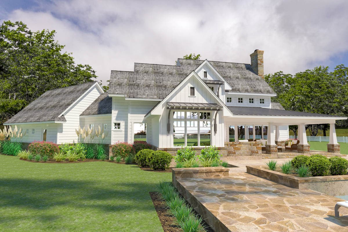 Plan 16898WG: Flexible Farmhouse with Loads of Outdoor Living - 2396 Sq Ft - Image #19 - Country, Craftsman, Farmhouse, Modern Farmhouse, New American
