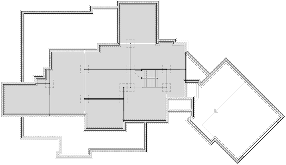 Plan 16898WG: Flexible Farmhouse with Loads of Outdoor Living - 2396 Sq Ft - Floor Plan - Unfinished Basement - Country, Craftsman, Farmhouse, Modern Farmhouse, New American