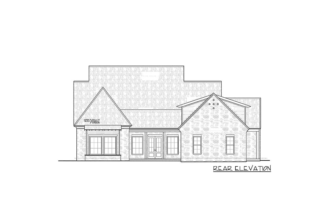 Plan 510002WDY: Welcoming Acadian House Plan with Bonus Over Garage - Image #13 - Acadian, French Country, Louisiana-Style, Southern, Traditional