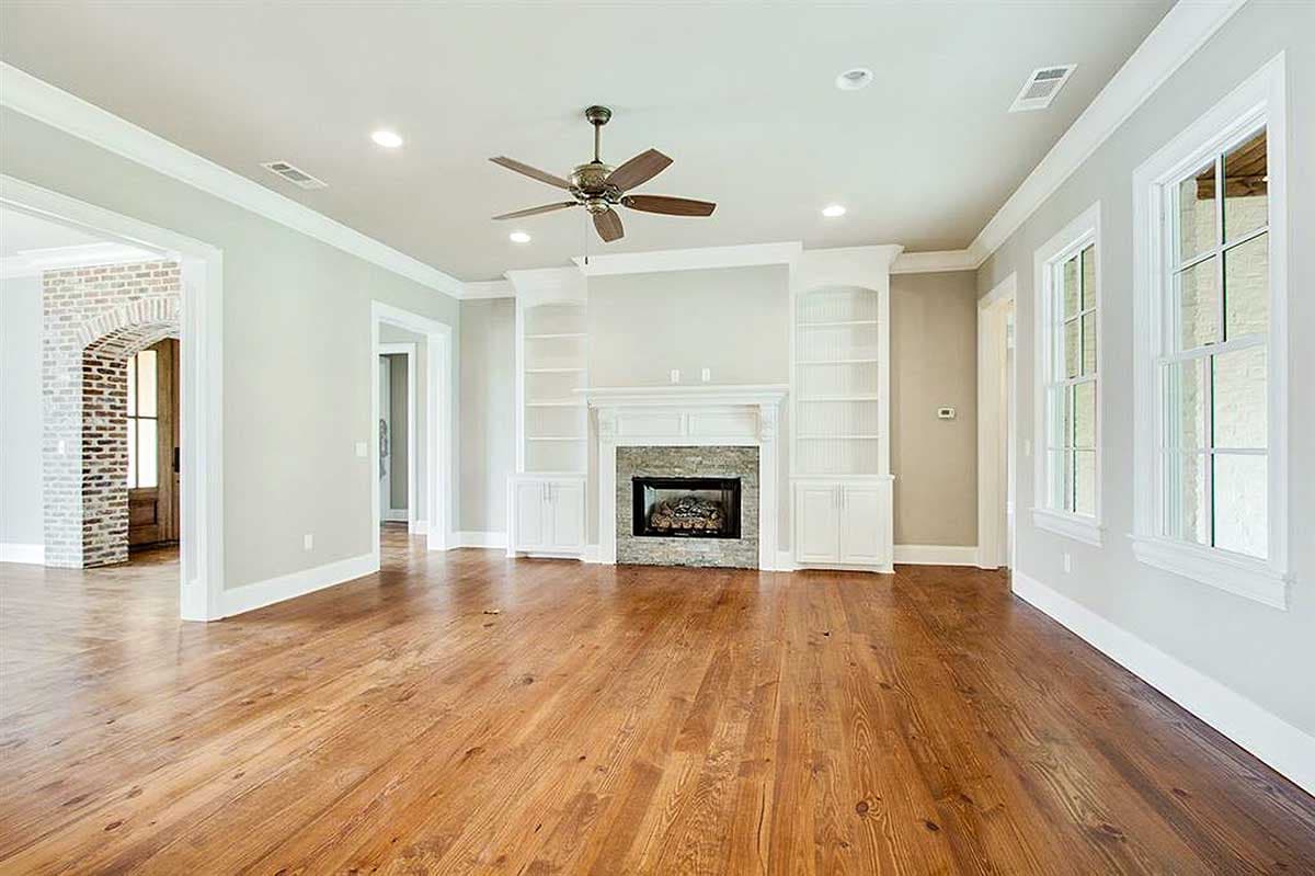 Plan 510004WDY: Southern House Plan with Fireplaced Patio In Back - 3579 Sq Ft - Image #6 - European, French Country, Southern