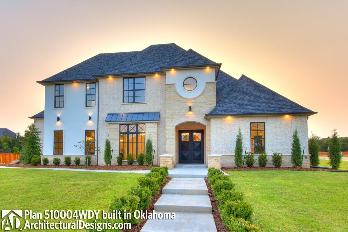 build gallery item - Southern House Plan 510004WDY Comes to Life in Oklahoma (again!)